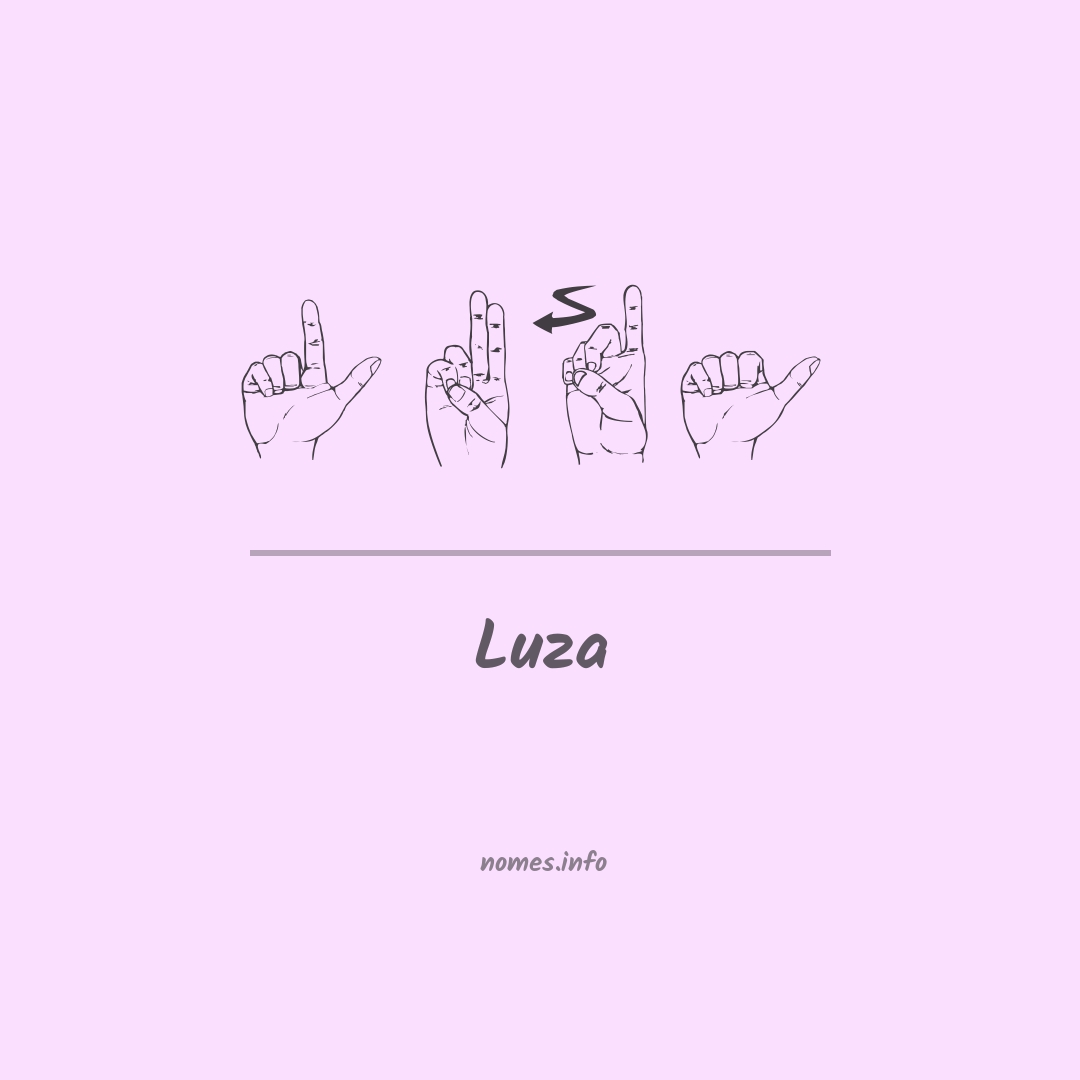 Luza em Libras