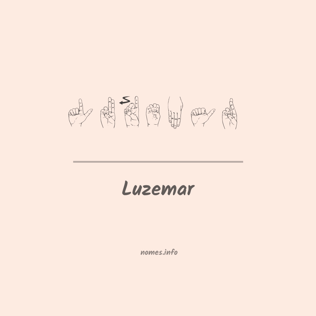 Luzemar em Libras