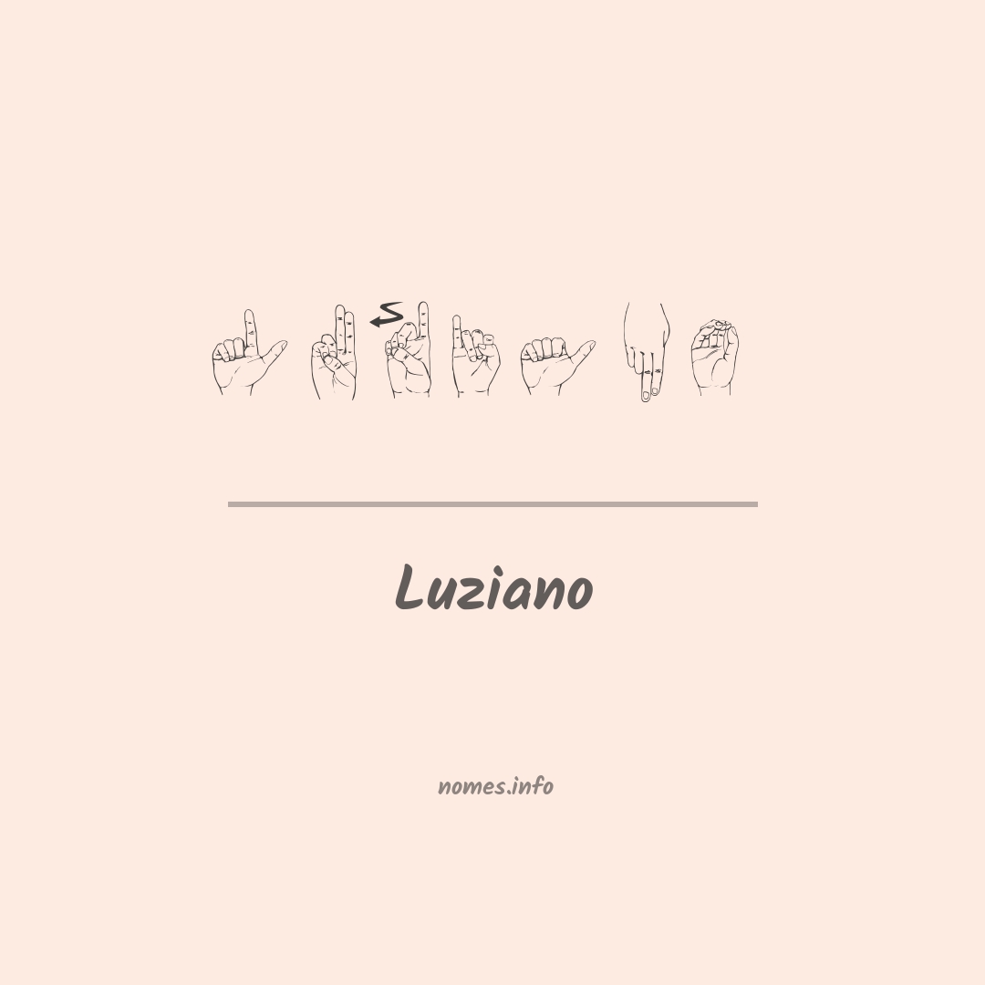 Luziano em Libras