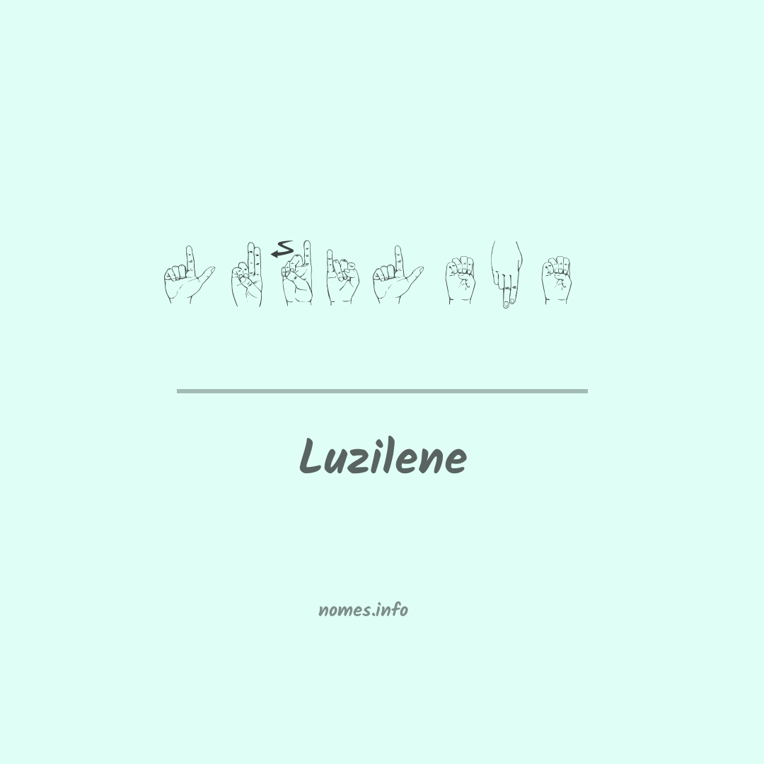 Luzilene em Libras