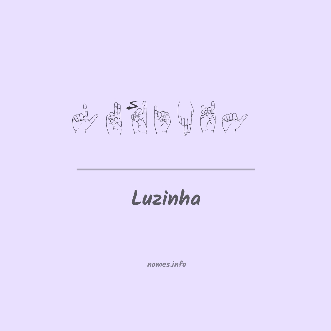 Luzinha em Libras