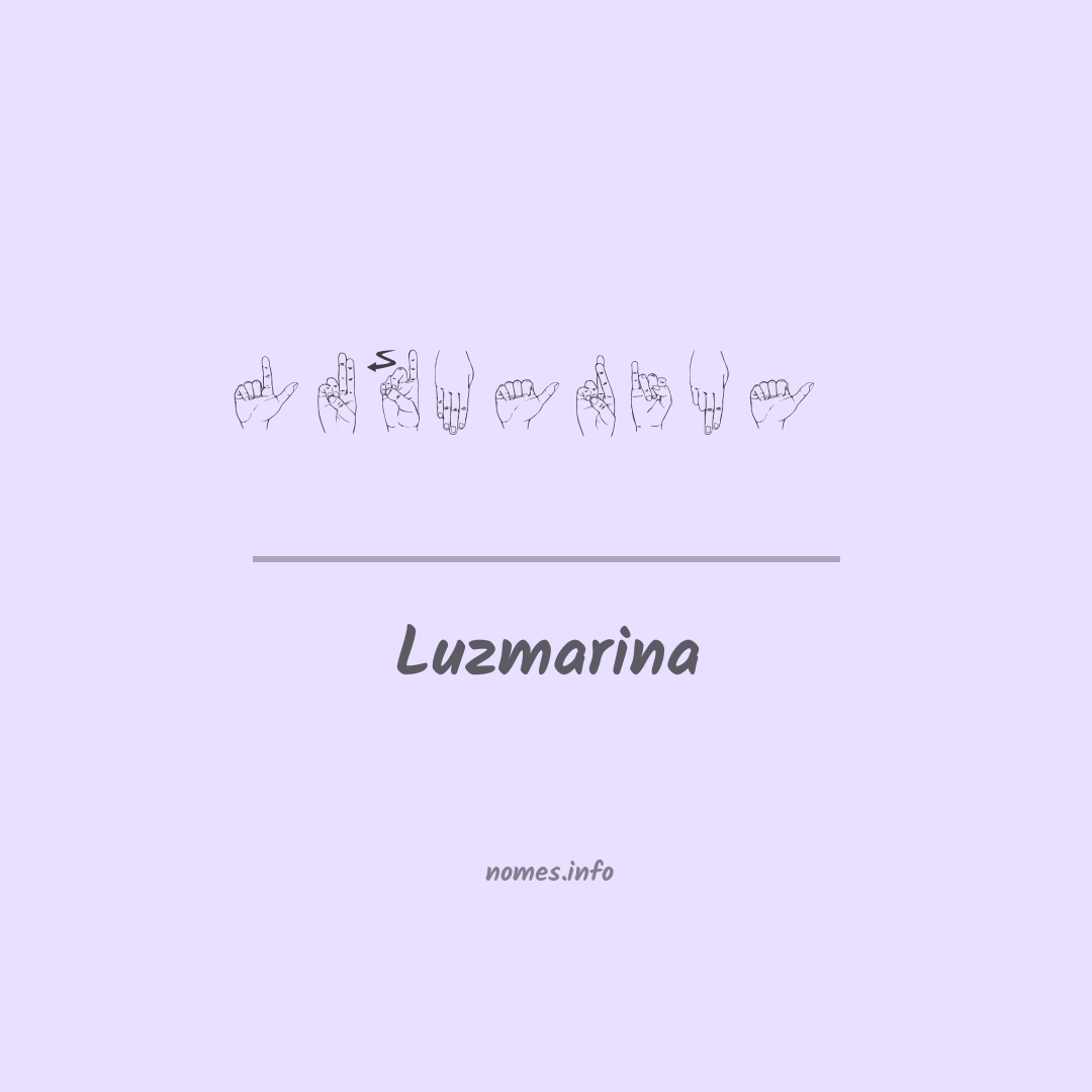 Luzmarina em Libras Luzmarina em Libras