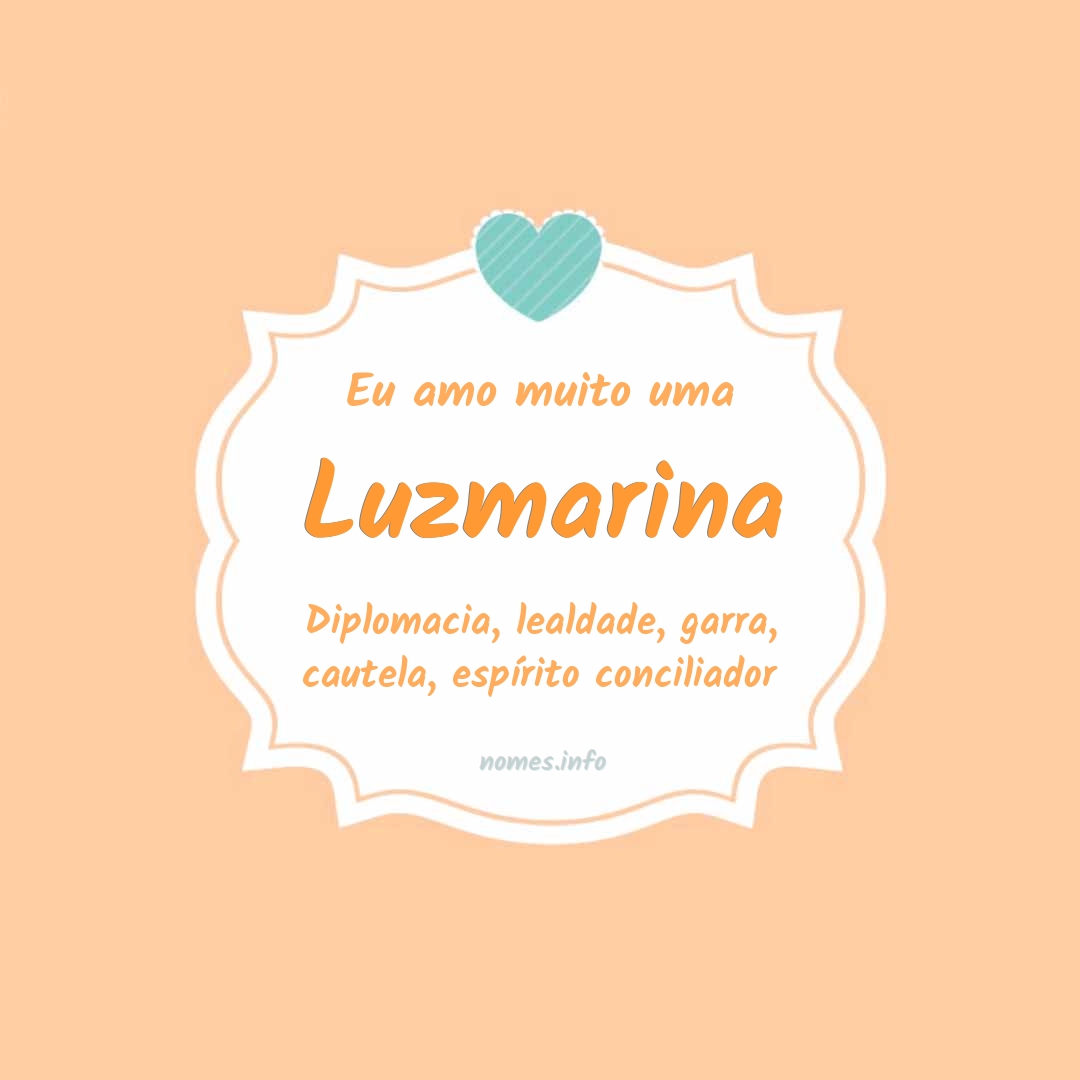 Eu amo muito Luzmarina Eu amo muito Luzmarina