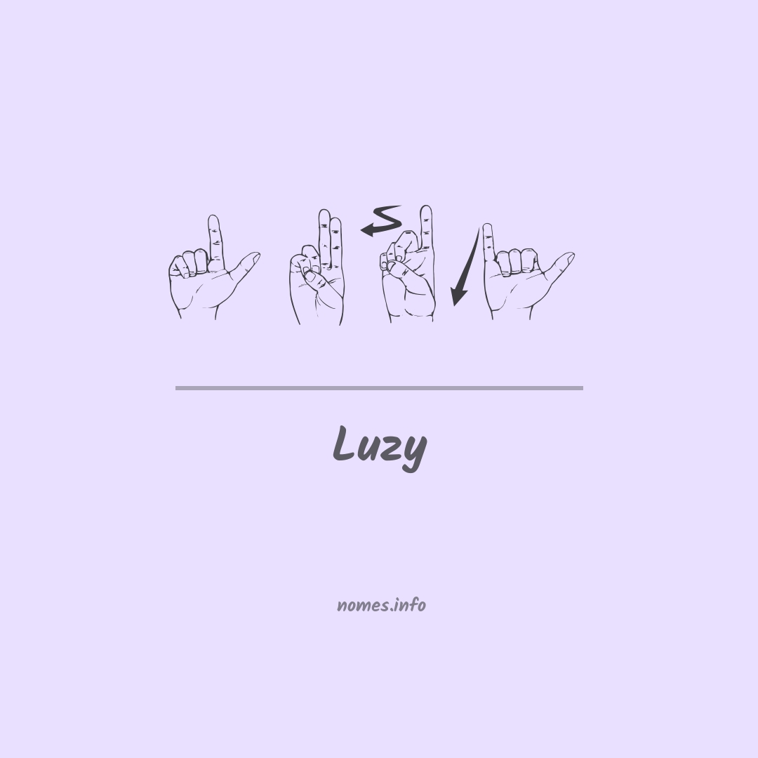 Luzy em Libras