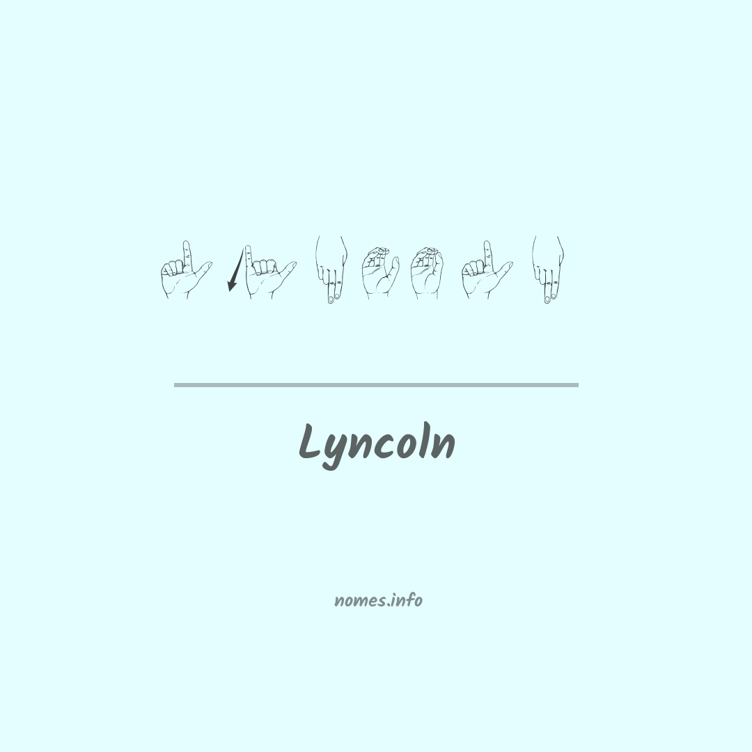 Lyncoln em Libras