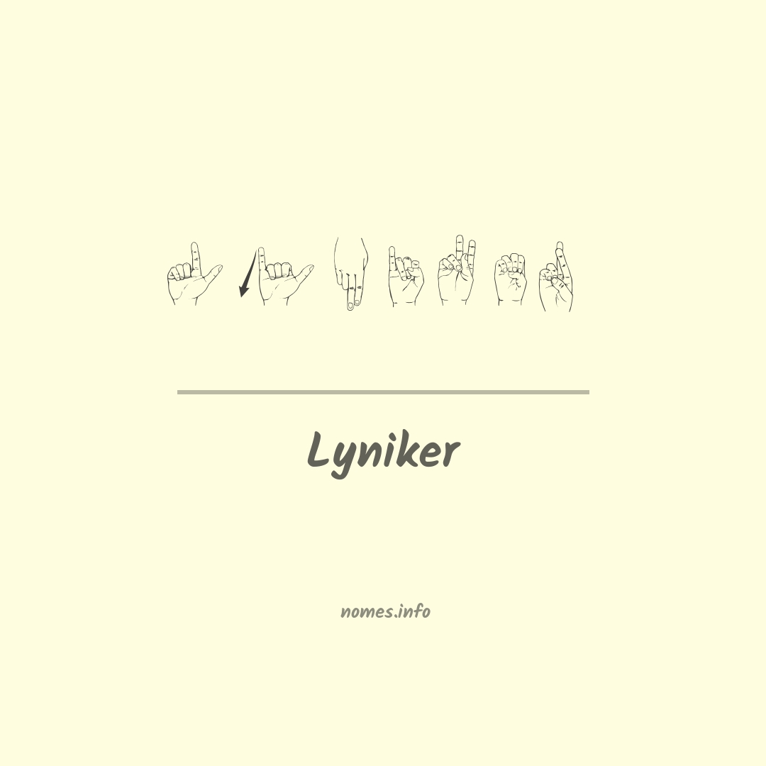 Lyniker em Libras
