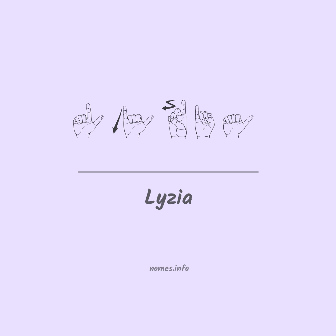 Lyzia em Libras