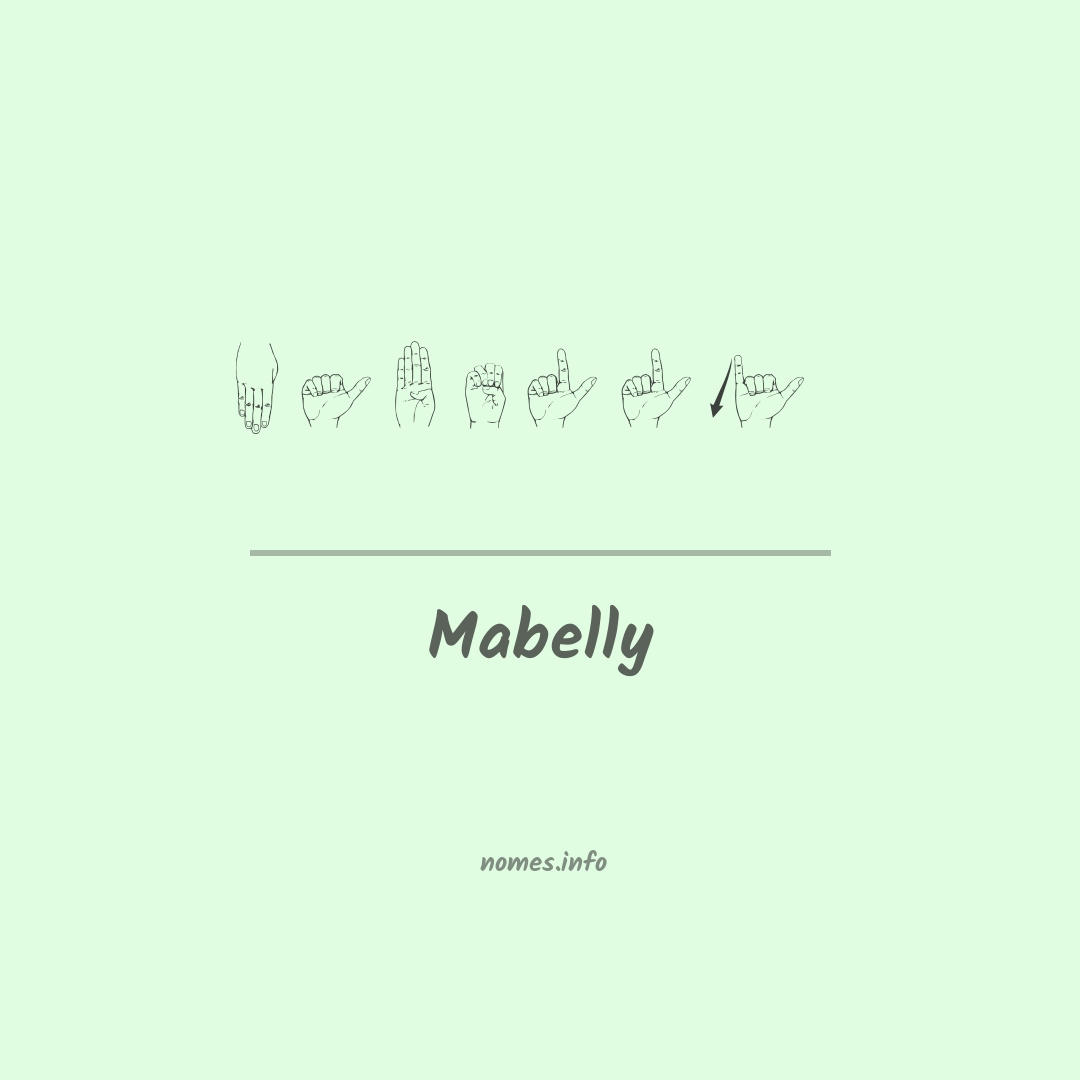 Mabelly em Libras