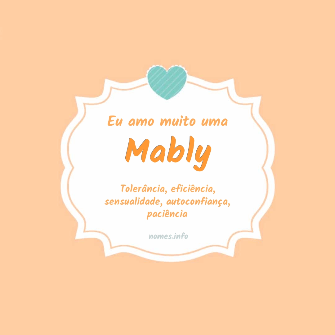 Eu amo muito Mably