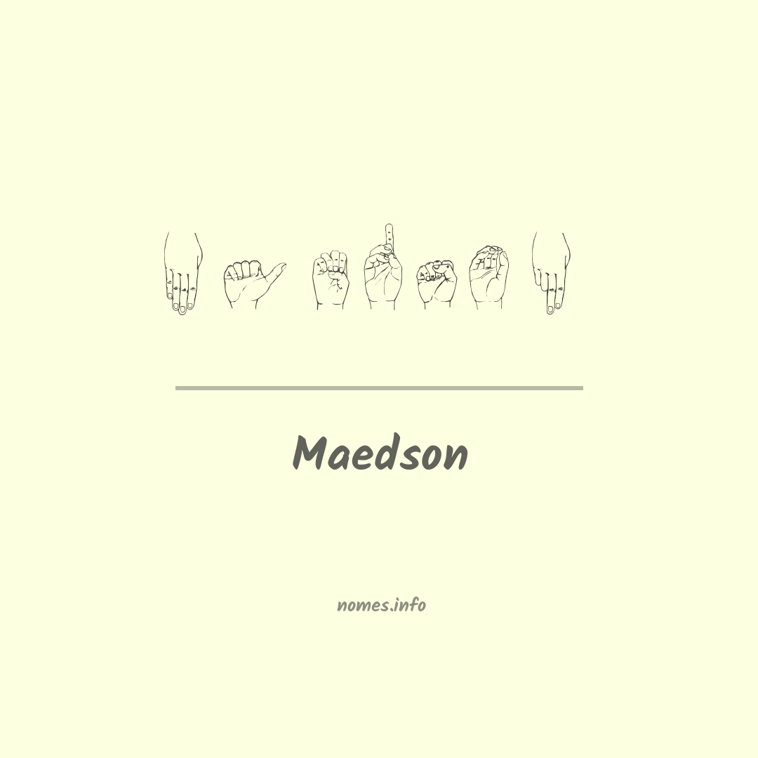 Maedson em Libras