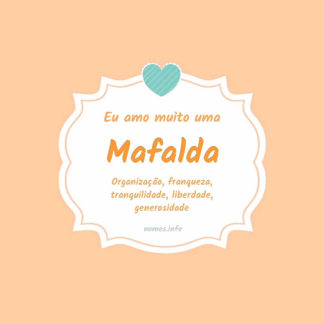 Eu amo muito Mafalda