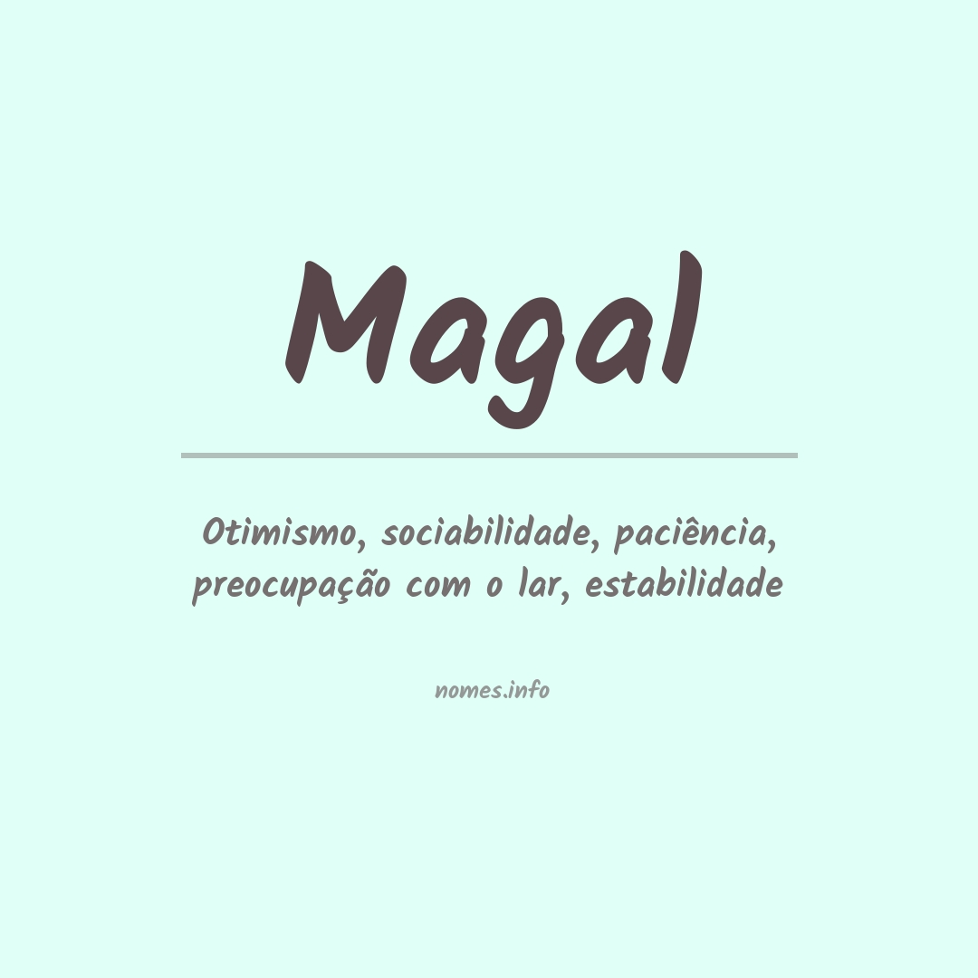 Significado do nome Magal