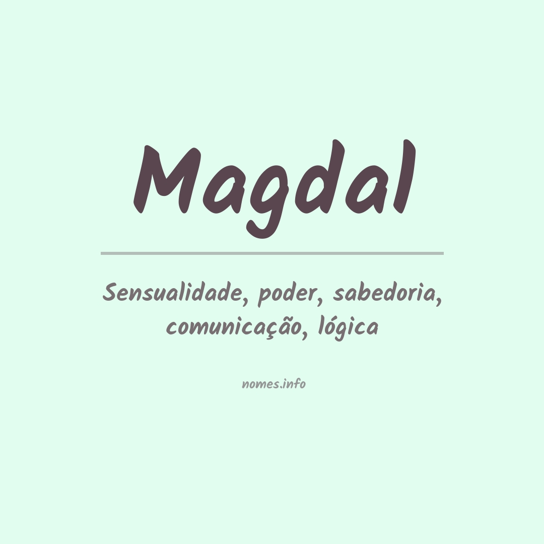 Significado do nome Magdal