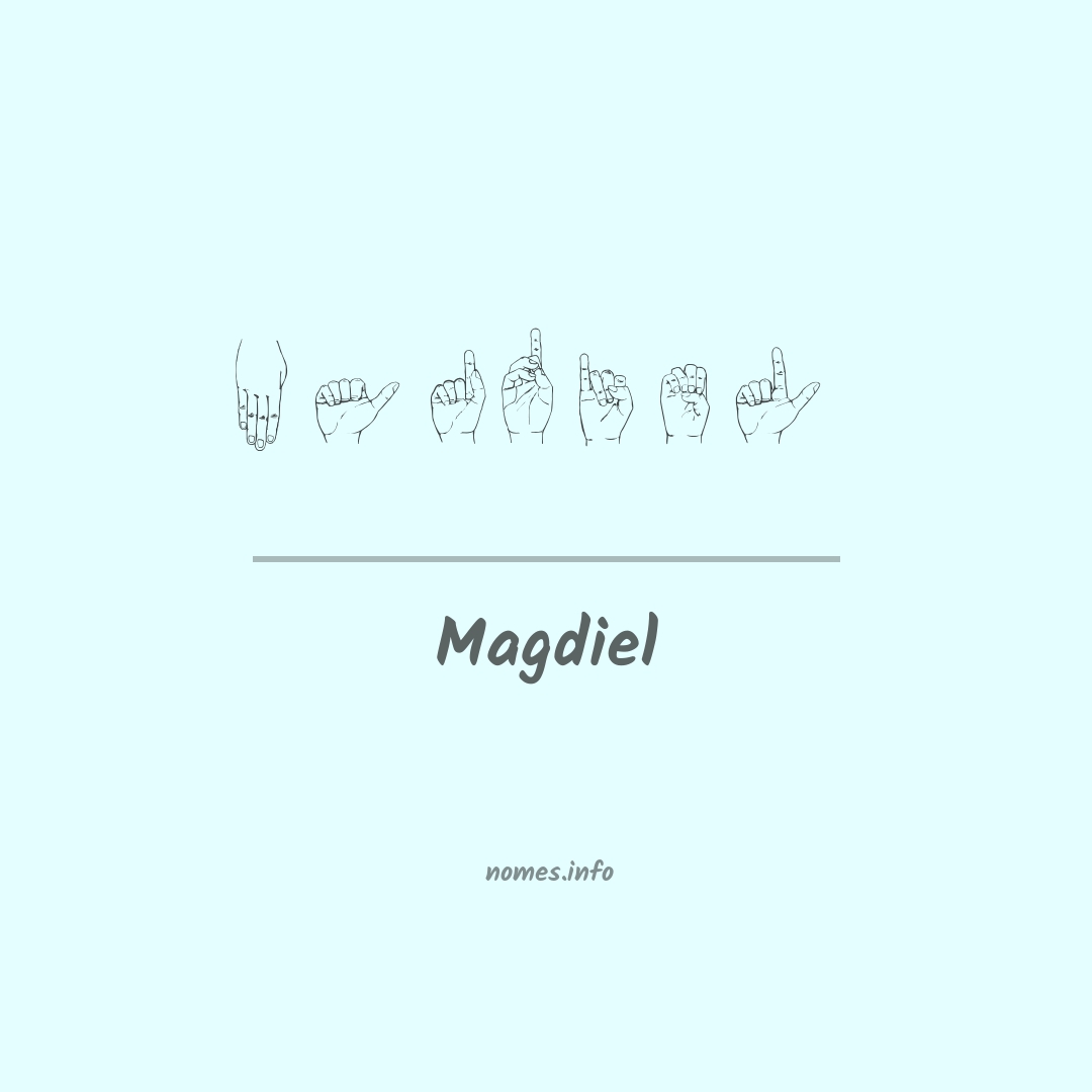 Magdiel em Libras