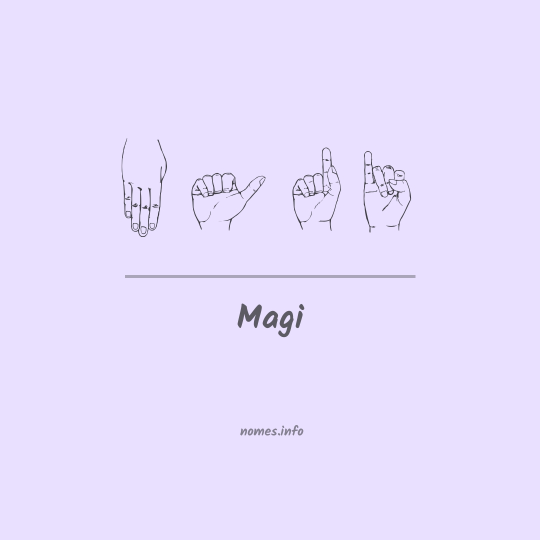 Magi em Libras
