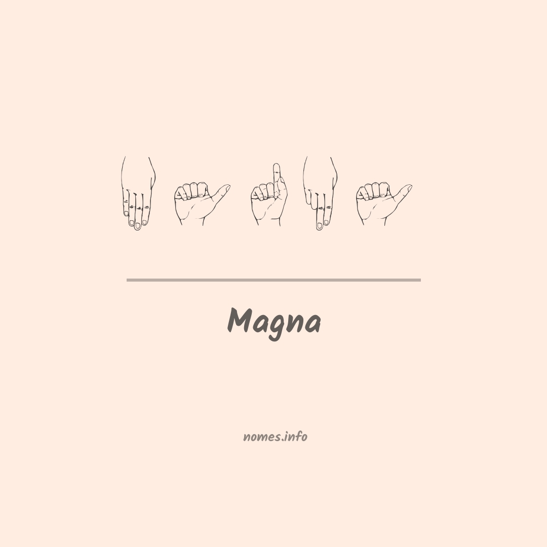 Magna em Libras