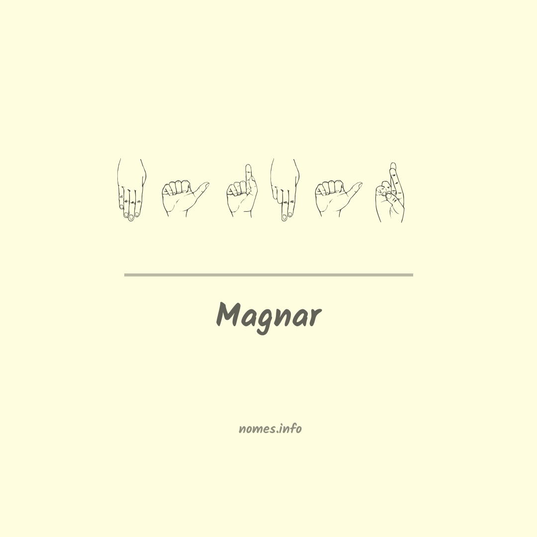 Magnar em Libras