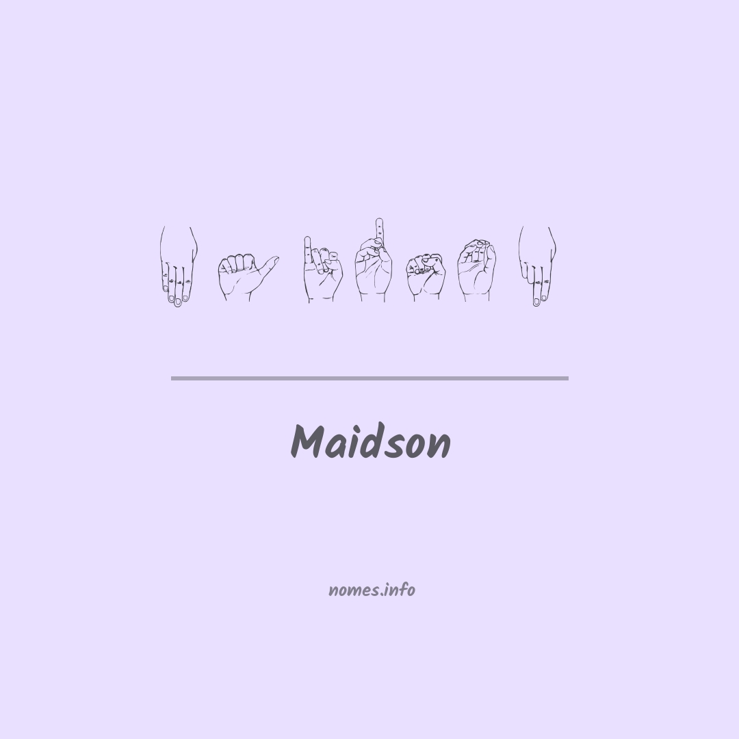 Maidson em Libras
