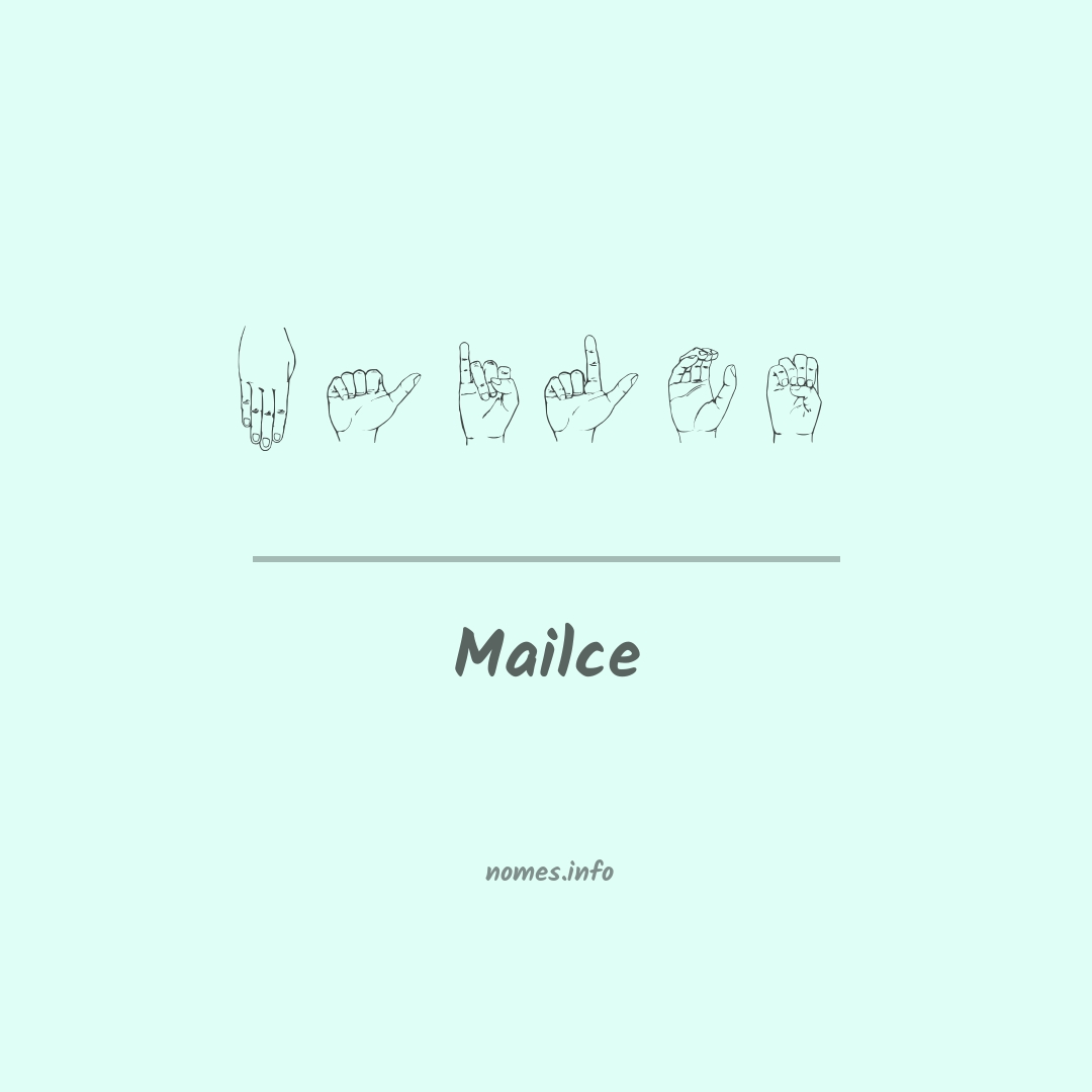 Mailce em Libras
