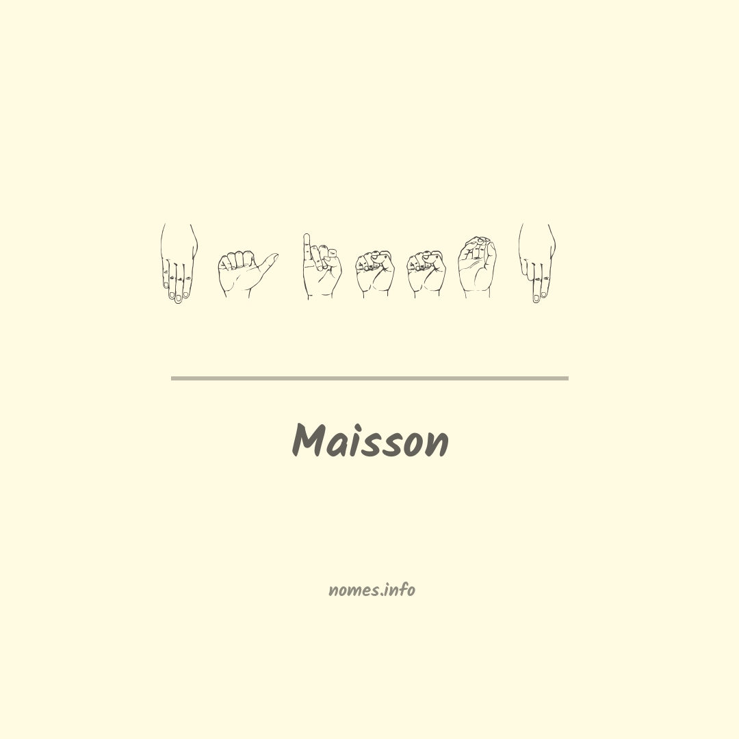 Maisson em Libras