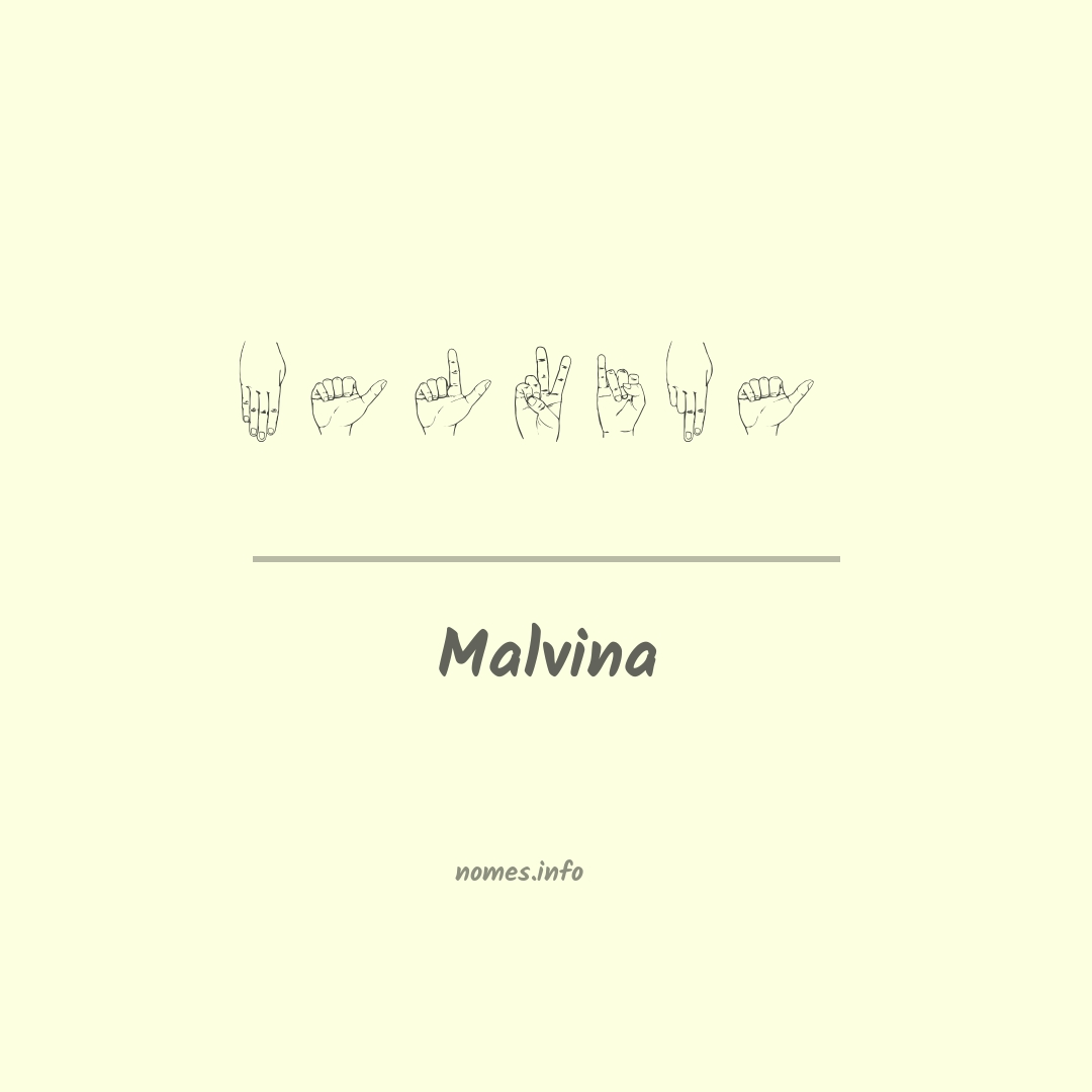 Malvina em Libras Malvina em Libras