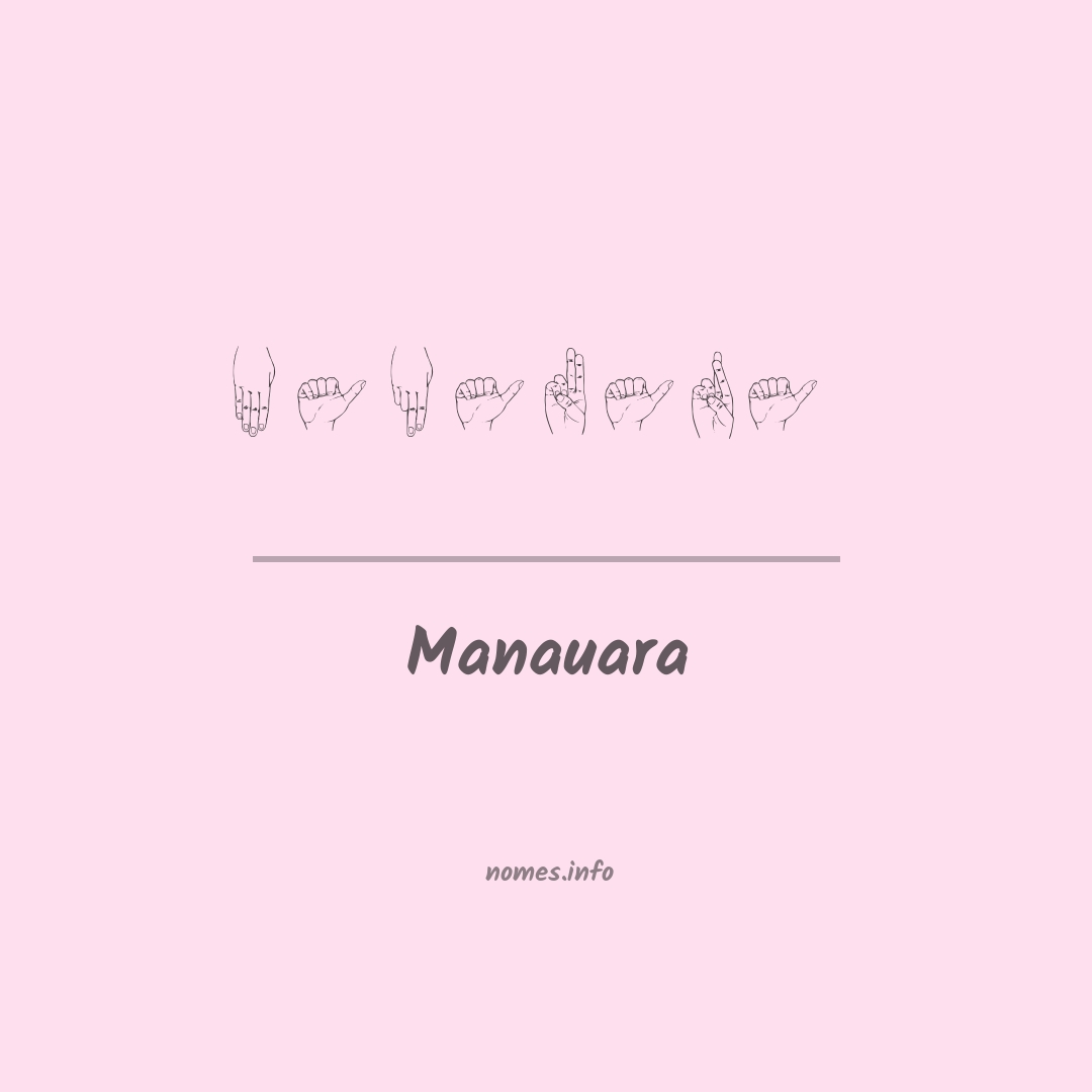 Manauara em Libras