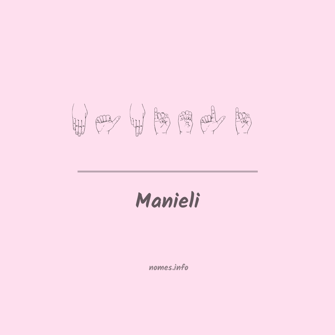 Manieli em Libras