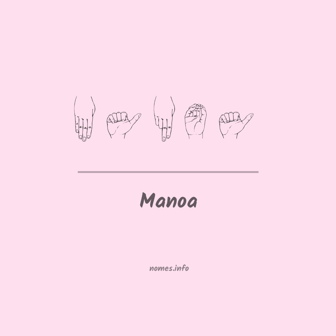 Manoa em Libras