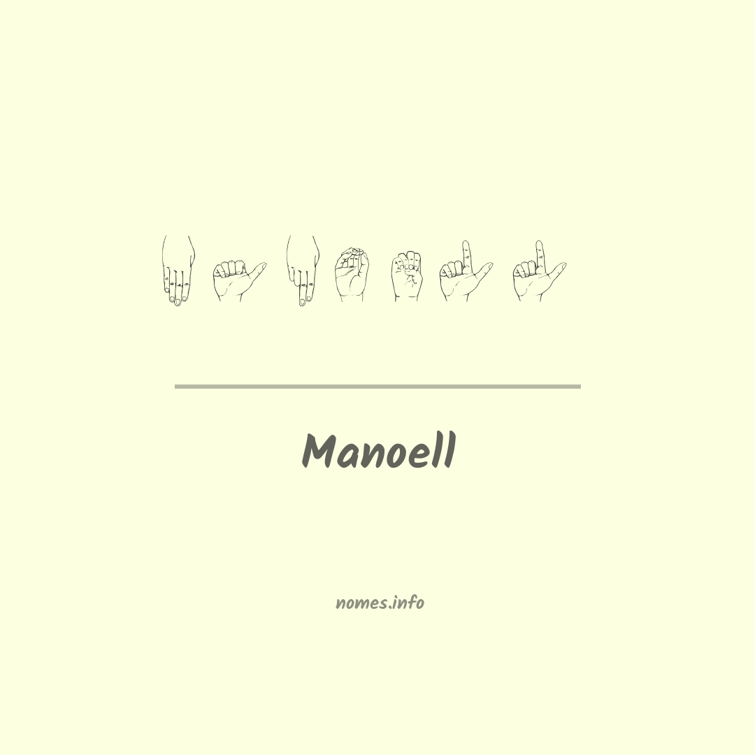 Manoell em Libras