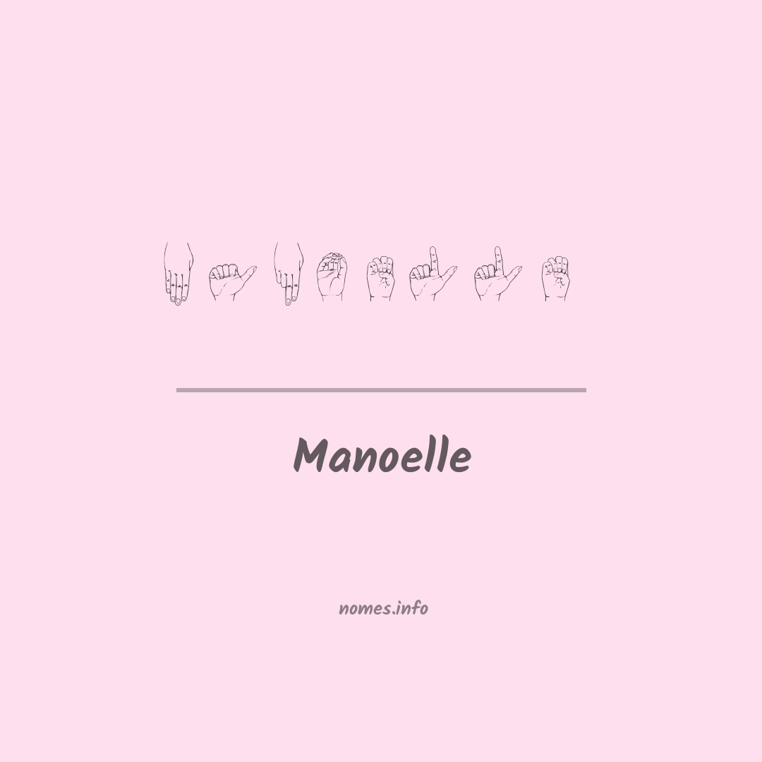 Manoelle em Libras