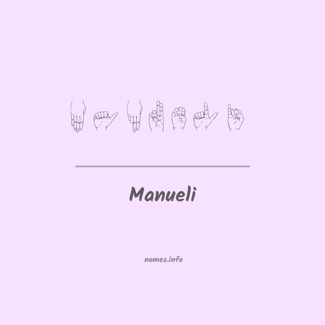 Manueli em Libras