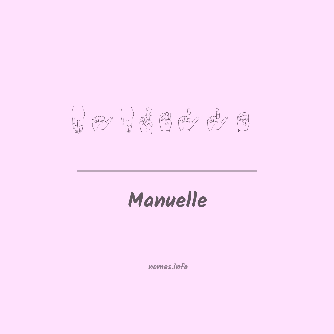 Manuelle em Libras Manuelle em Libras
