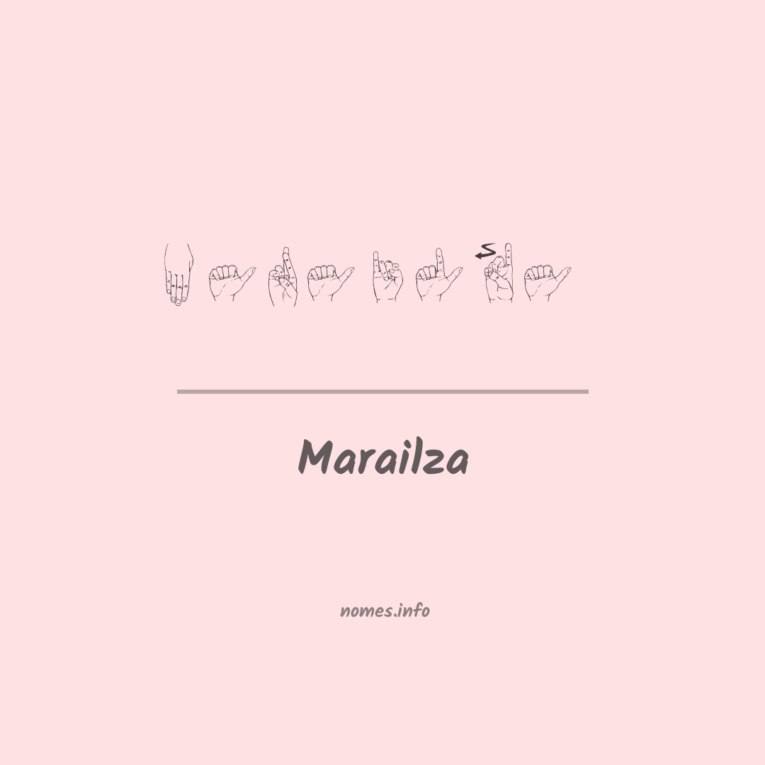 Marailza em Libras