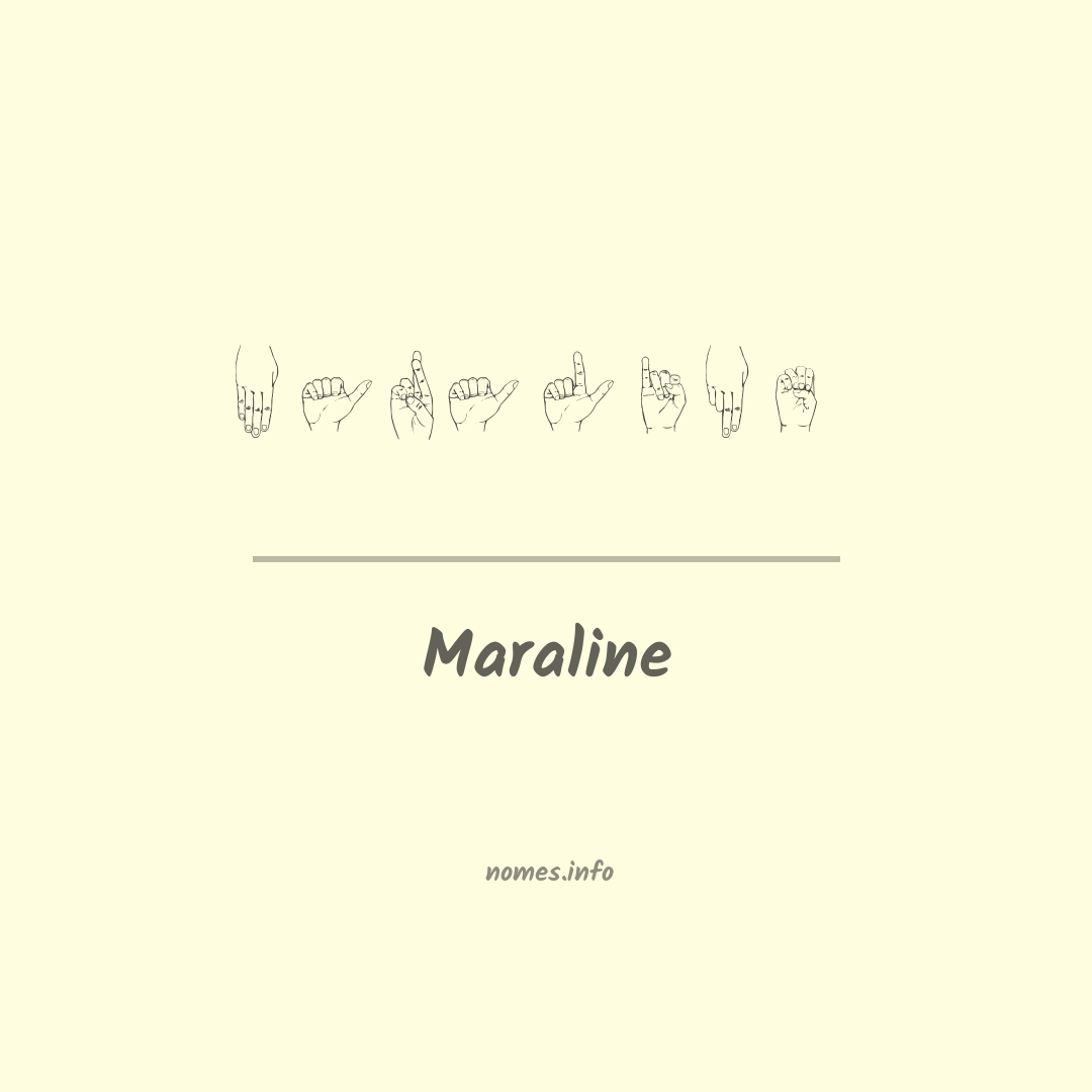Maraline em Libras