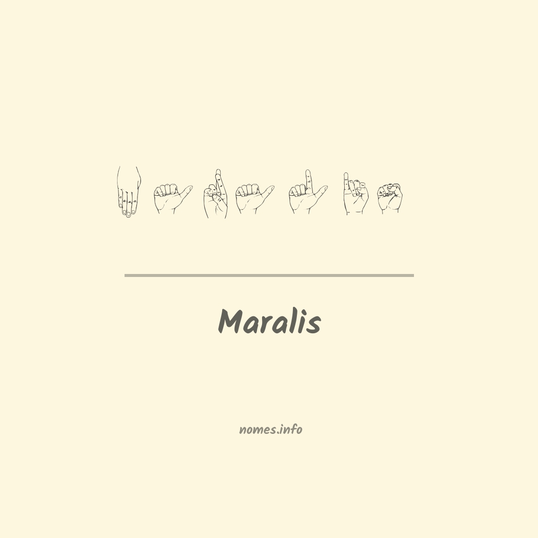 Maralis em Libras Maralis em Libras