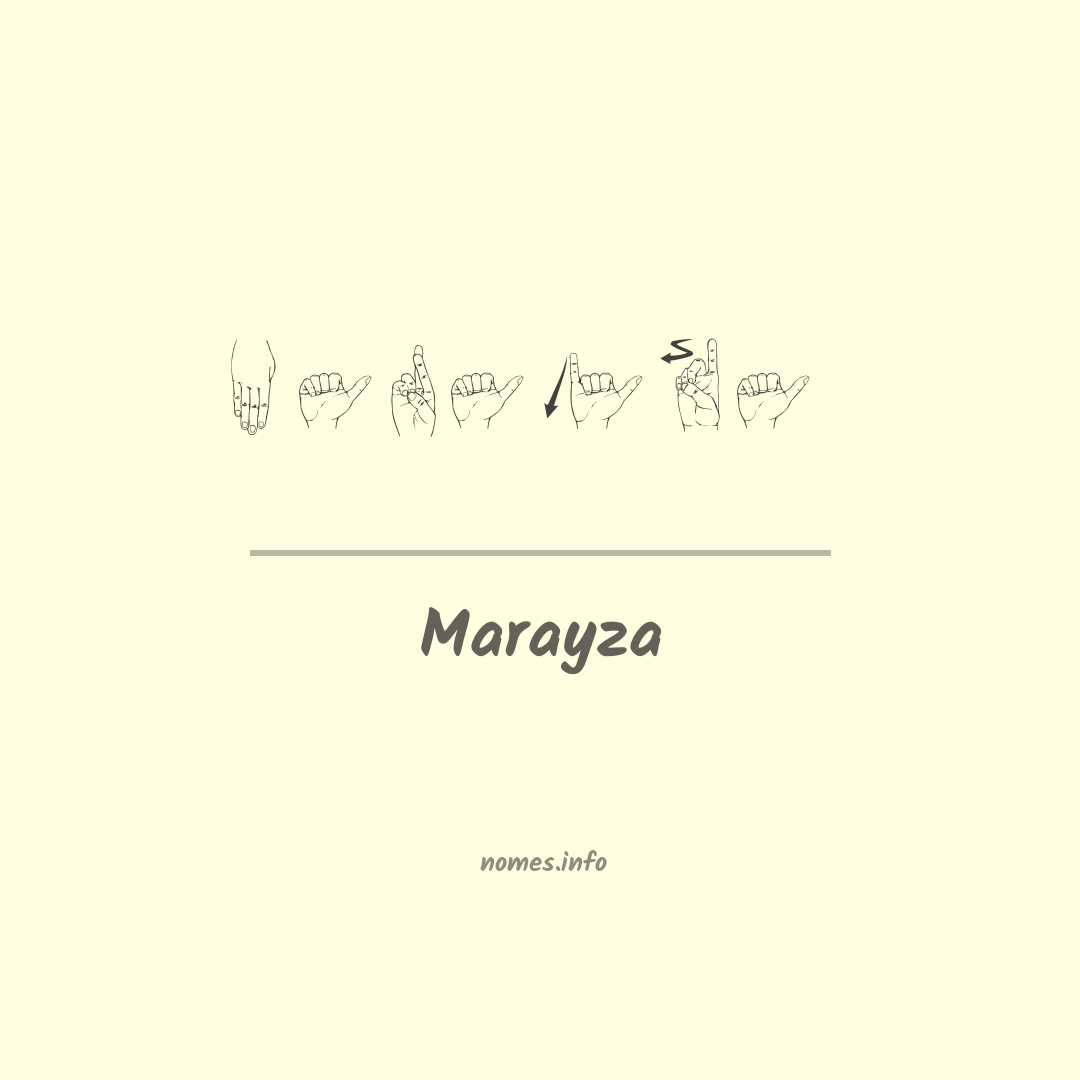 Marayza em Libras