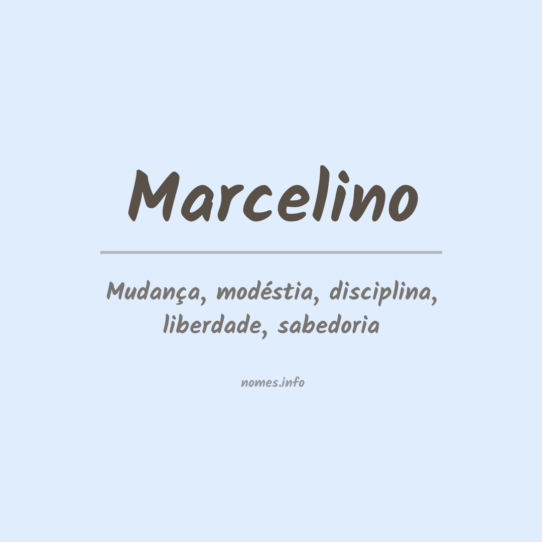Significado do nome Marcelino