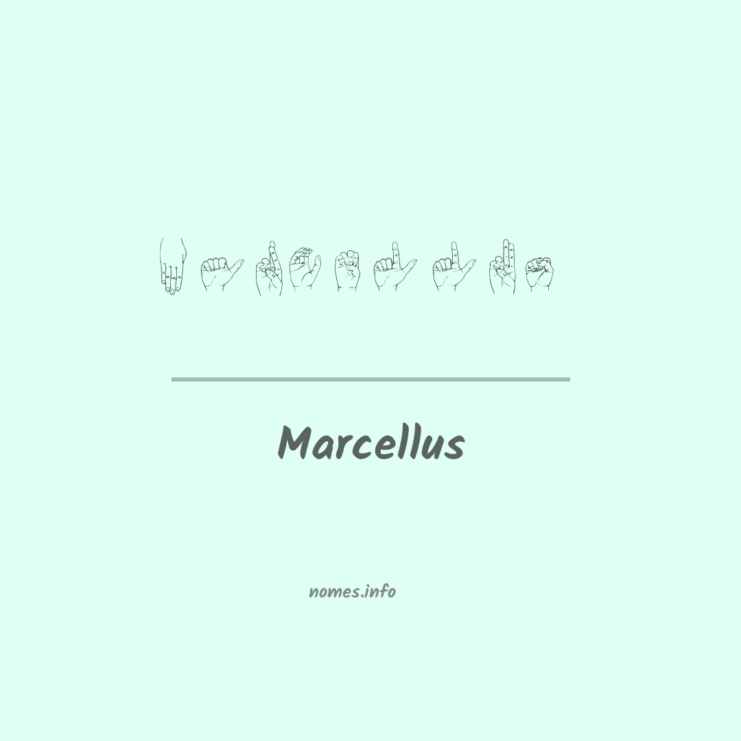 Marcellus em Libras