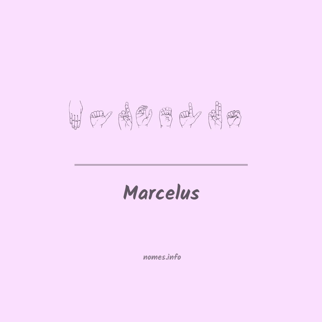 Marcelus em Libras