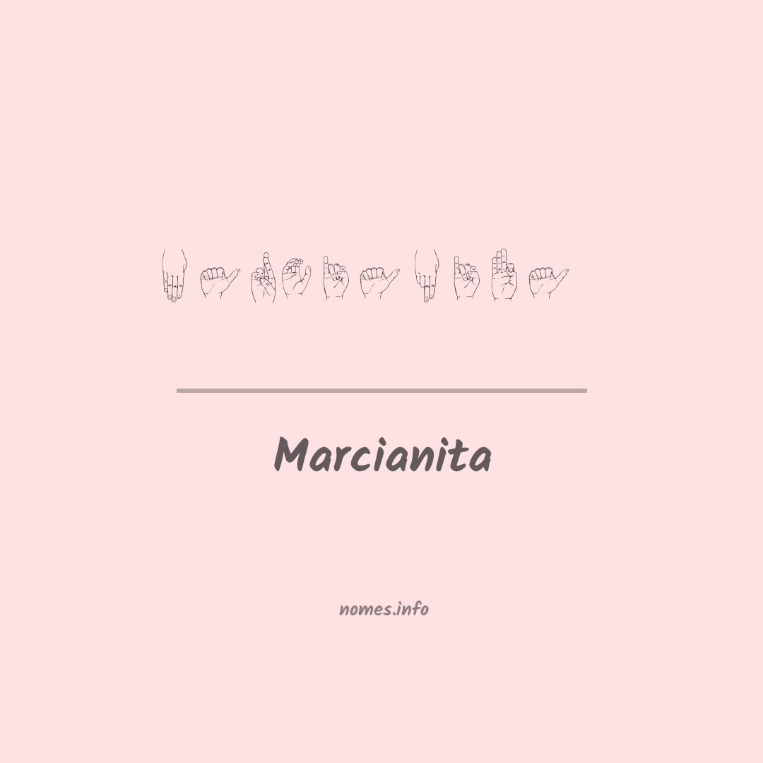 Marcianita em Libras