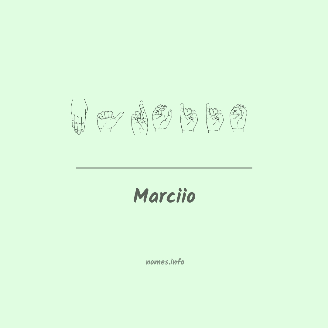 Marciio em Libras