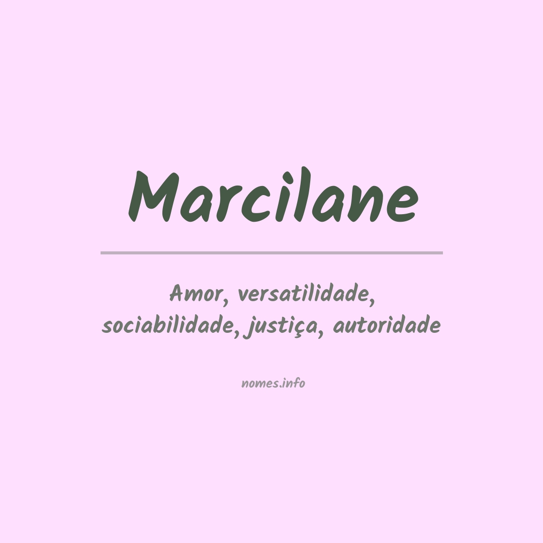 significado-do-nome-marcilane