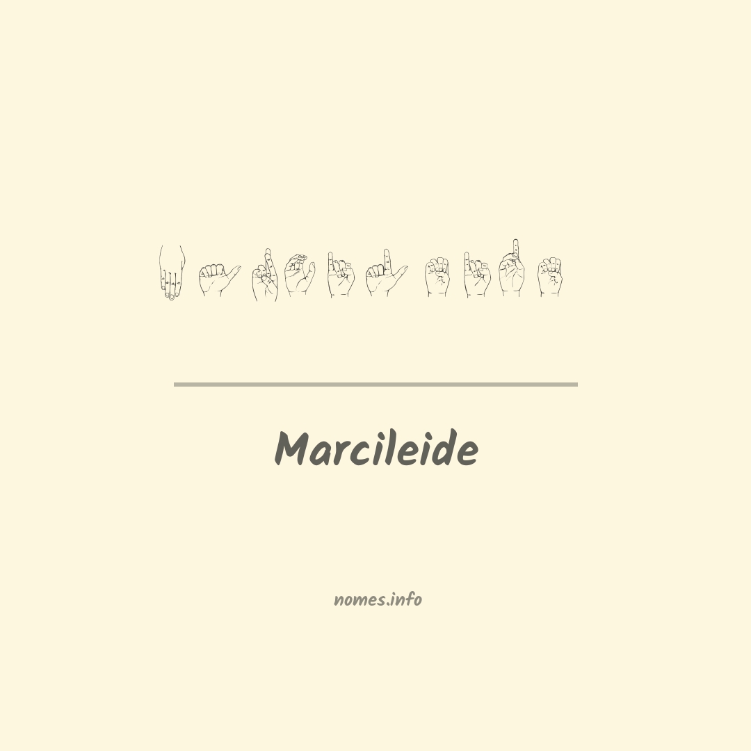 Marcileide em Libras