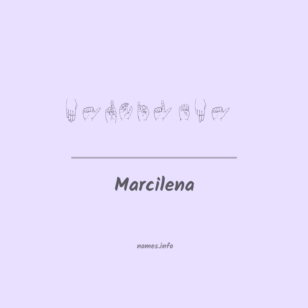 Marcilena em Libras