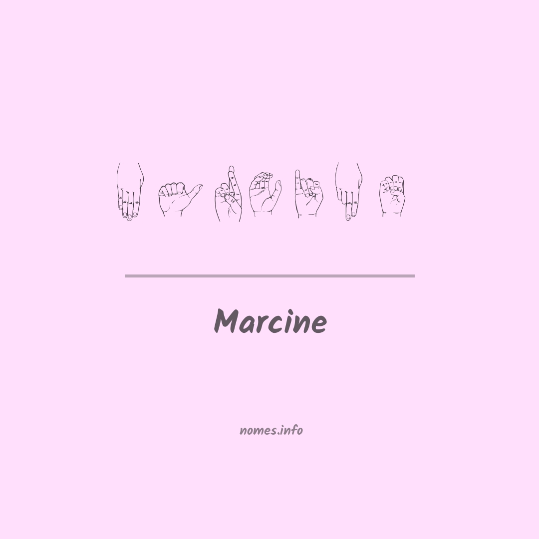 Marcine em Libras