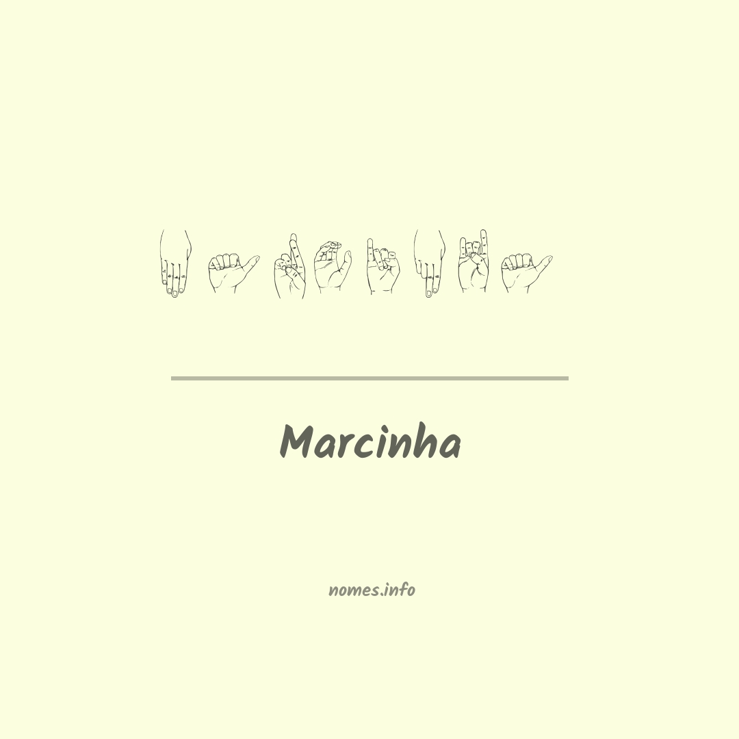 Marcinha em Libras