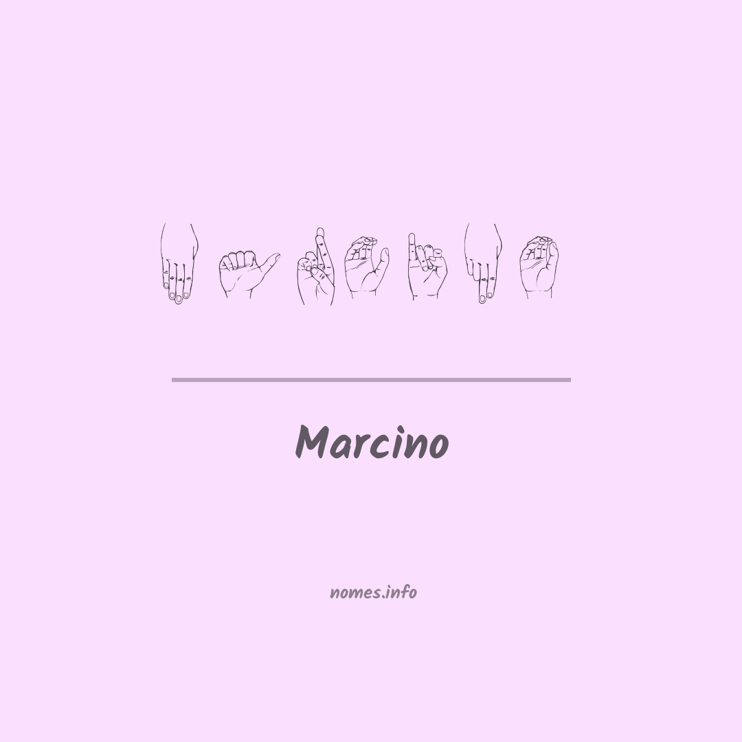 Marcino em Libras