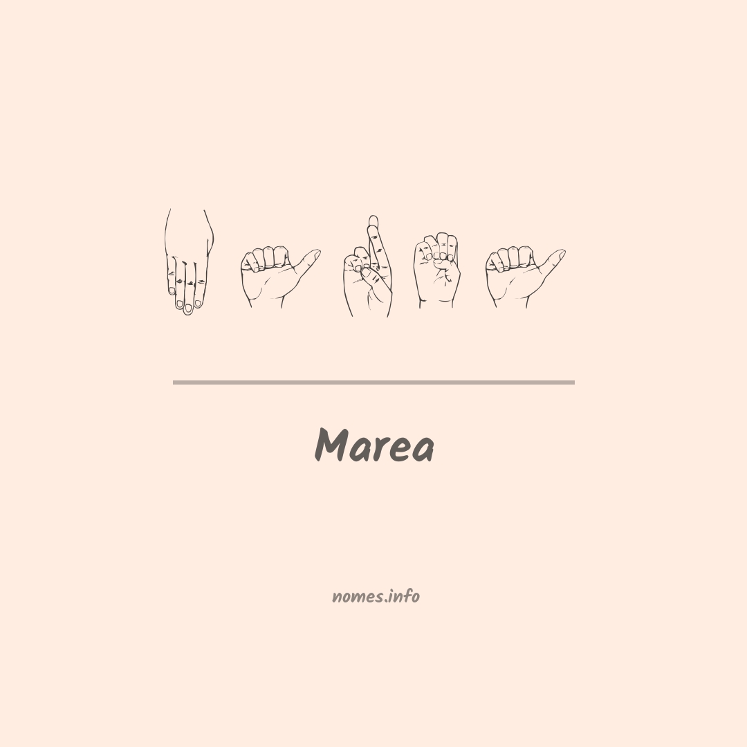 Marea em Libras