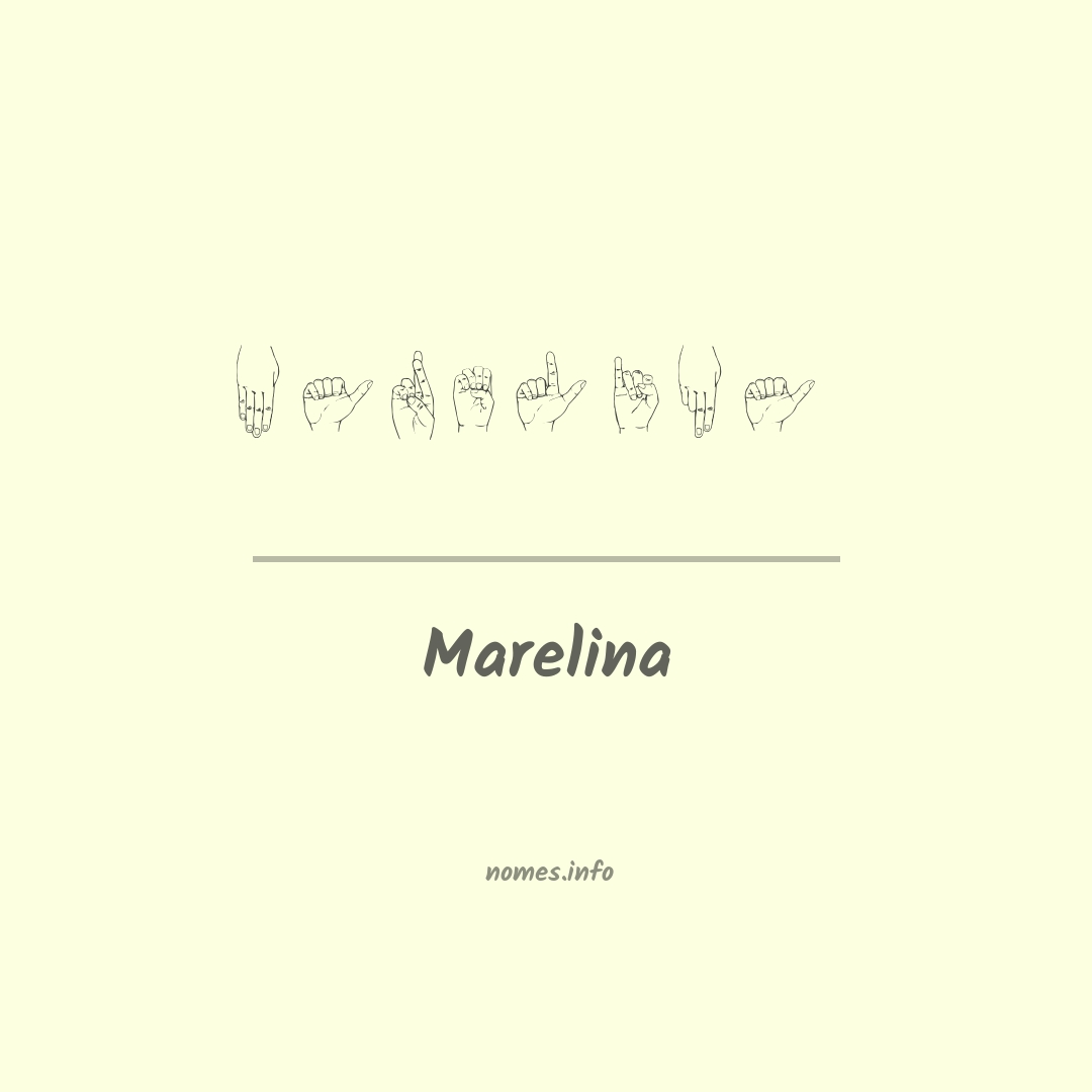 Marelina em Libras