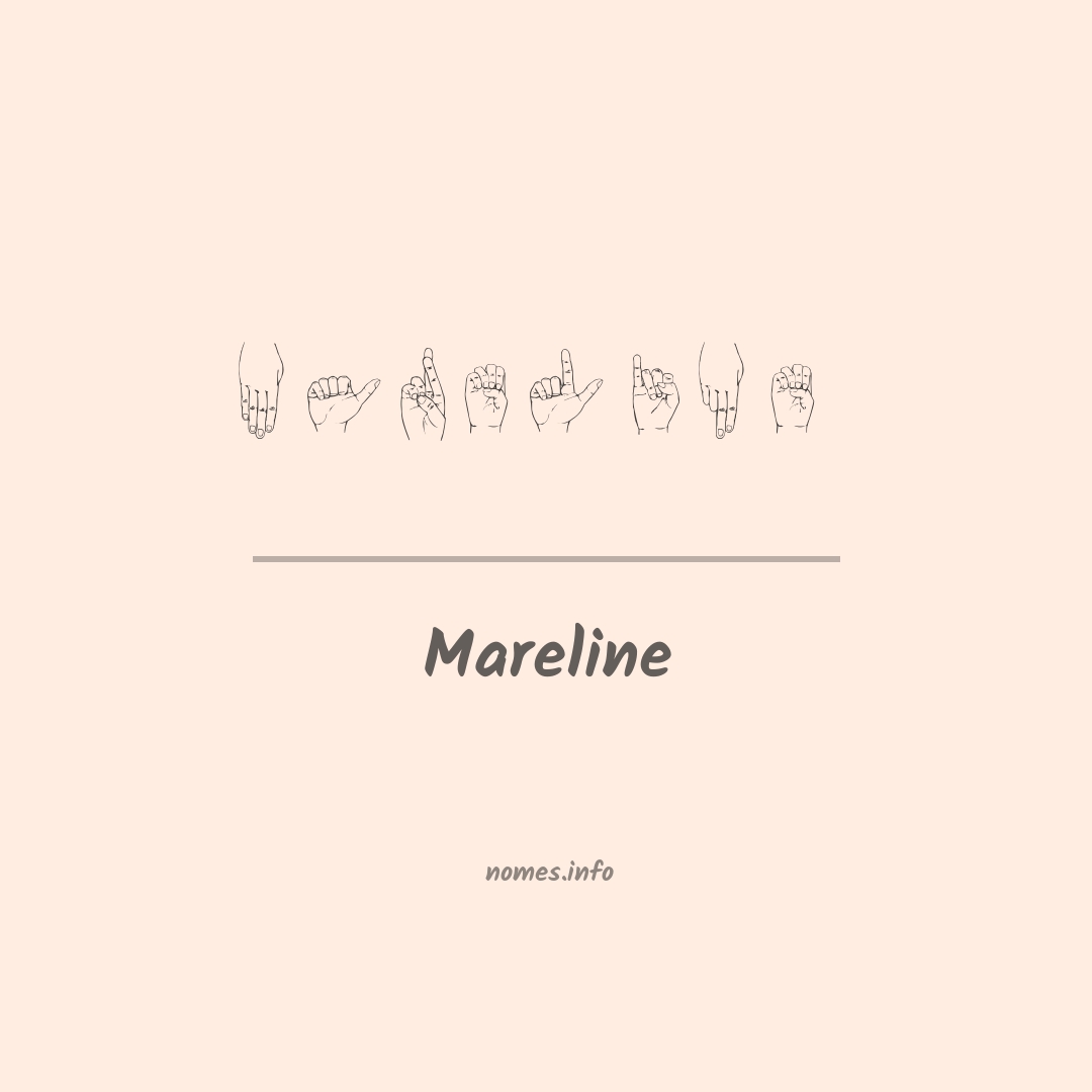 Mareline em Libras